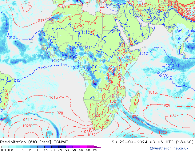 Z500/Rain (+SLP)/Z850 ECMWF Ne 22.09.2024 06 UTC