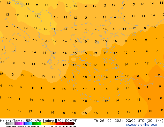 Z500/Rain (+SLP)/Z850 ECMWF Th 26.09.2024 00 UTC