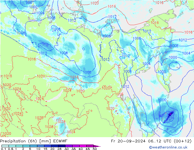  (6h) ECMWF  20.09.2024 12 UTC