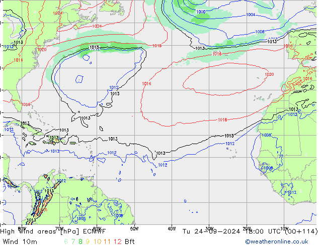 Sturmfelder ECMWF Di 24.09.2024 18 UTC