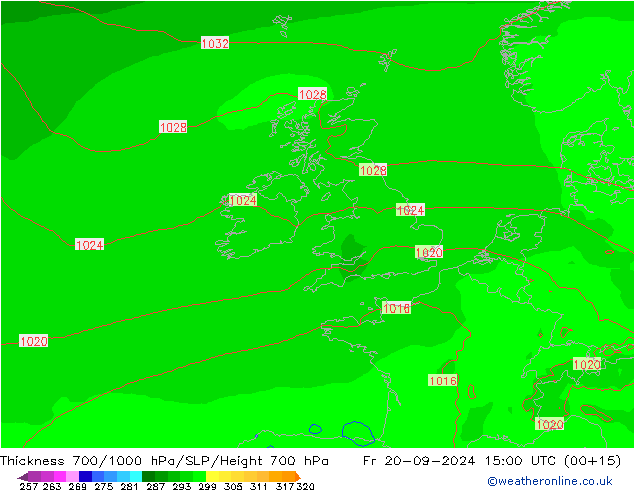 Thck 700-1000 hPa ECMWF pt. 20.09.2024 15 UTC