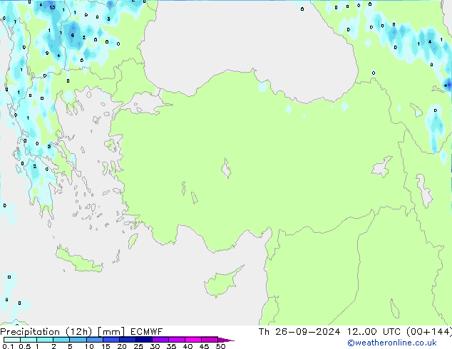  (12h) ECMWF  26.09.2024 00 UTC