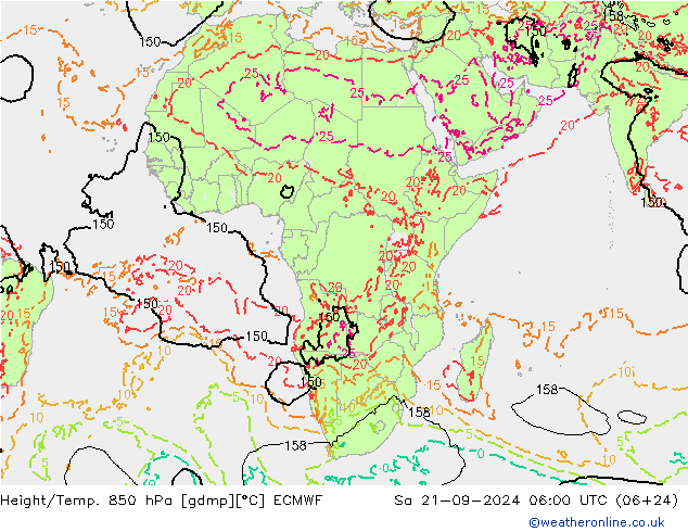 Z500/Regen(+SLP)/Z850 ECMWF za 21.09.2024 06 UTC