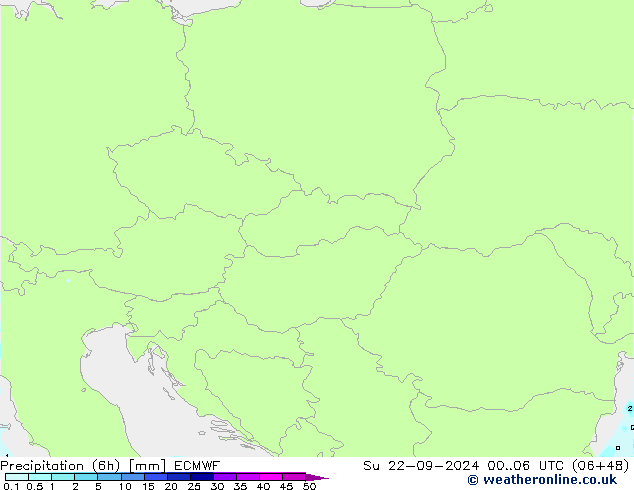 Z500/Rain (+SLP)/Z850 ECMWF Dom 22.09.2024 06 UTC