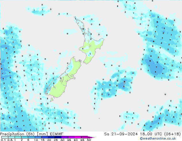 Z500/Regen(+SLP)/Z850 ECMWF za 21.09.2024 00 UTC