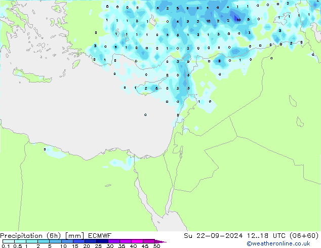 Z500/Regen(+SLP)/Z850 ECMWF zo 22.09.2024 18 UTC