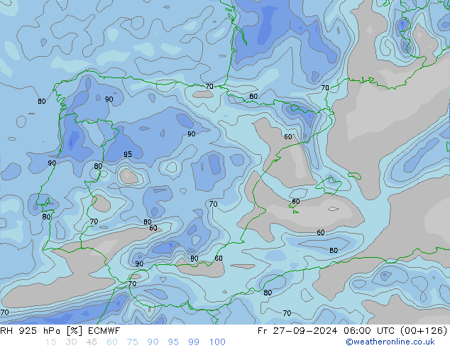 RV 925 hPa ECMWF vr 27.09.2024 06 UTC