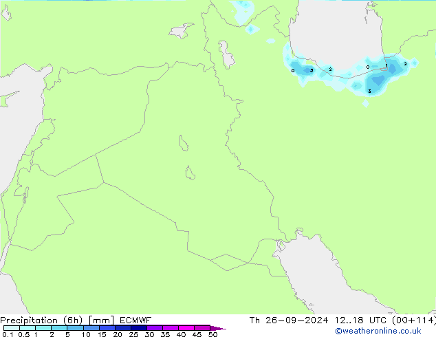 Z500/Rain (+SLP)/Z850 ECMWF чт 26.09.2024 18 UTC