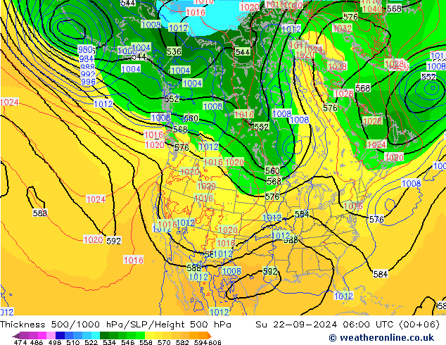 Thck 500-1000hPa ECMWF dom 22.09.2024 06 UTC