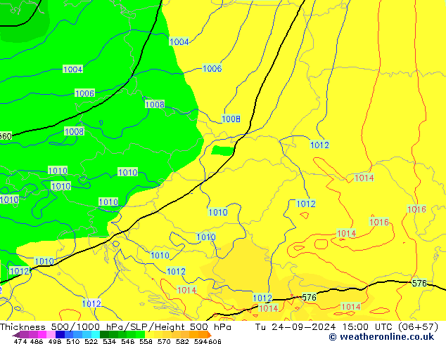 Thck 500-1000hPa ECMWF Tu 24.09.2024 15 UTC