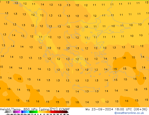 Z500/Regen(+SLP)/Z850 ECMWF ma 23.09.2024 18 UTC