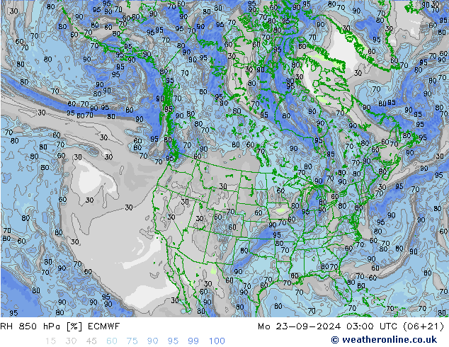 RH 850 hPa ECMWF Seg 23.09.2024 03 UTC