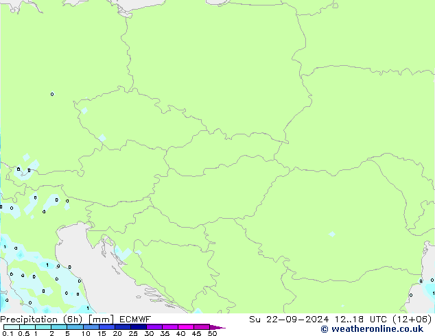 Z500/Rain (+SLP)/Z850 ECMWF dom 22.09.2024 18 UTC