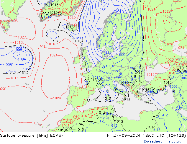      ECMWF  27.09.2024 18 UTC