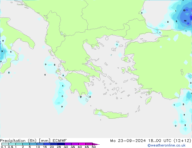 Z500/Rain (+SLP)/Z850 ECMWF pon. 23.09.2024 00 UTC