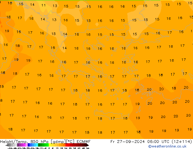 Z500/Regen(+SLP)/Z850 ECMWF vr 27.09.2024 06 UTC