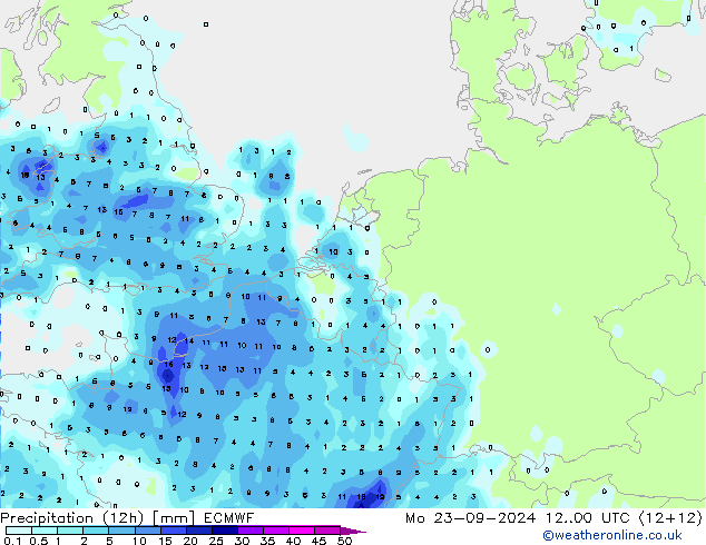  (12h) ECMWF  23.09.2024 00 UTC