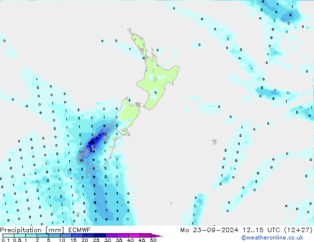 Neerslag ECMWF ma 23.09.2024 15 UTC