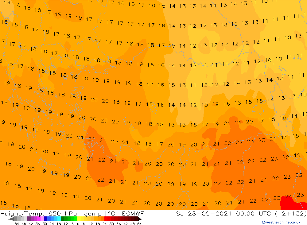 Z500/Rain (+SLP)/Z850 ECMWF so. 28.09.2024 00 UTC