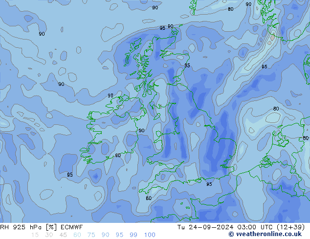 RH 925 hPa ECMWF Ter 24.09.2024 03 UTC