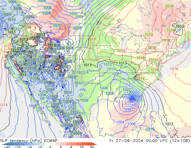   ECMWF  27.09.2024 00 UTC