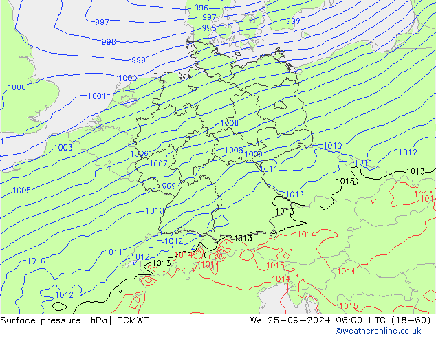      ECMWF  25.09.2024 06 UTC