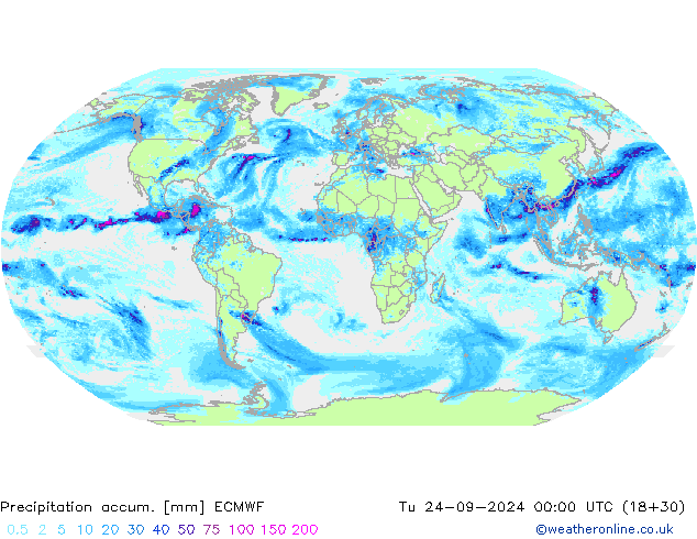 Precipitation accum. ECMWF Ter 24.09.2024 00 UTC