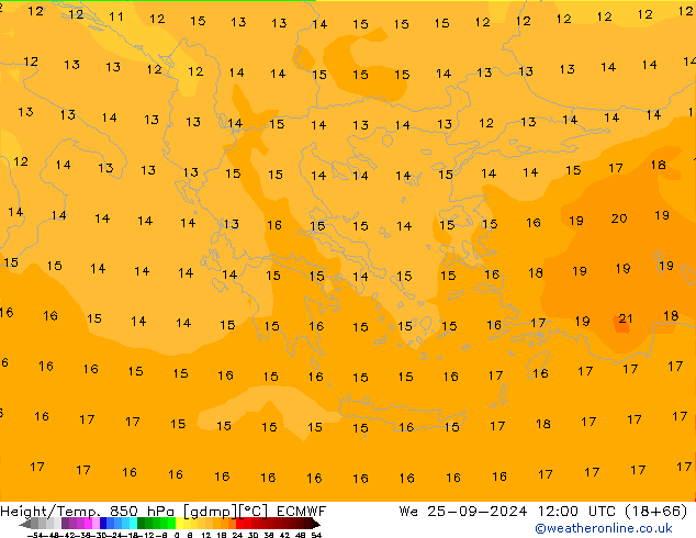 Z500/Rain (+SLP)/Z850 ECMWF We 25.09.2024 12 UTC