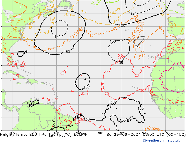 Z500/Rain (+SLP)/Z850 ECMWF nie. 29.09.2024 06 UTC