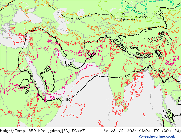 Z500/Rain (+SLP)/Z850 ECMWF Sa 28.09.2024 06 UTC