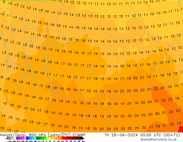 Z500/Rain (+SLP)/Z850 ECMWF Th 26.09.2024 00 UTC