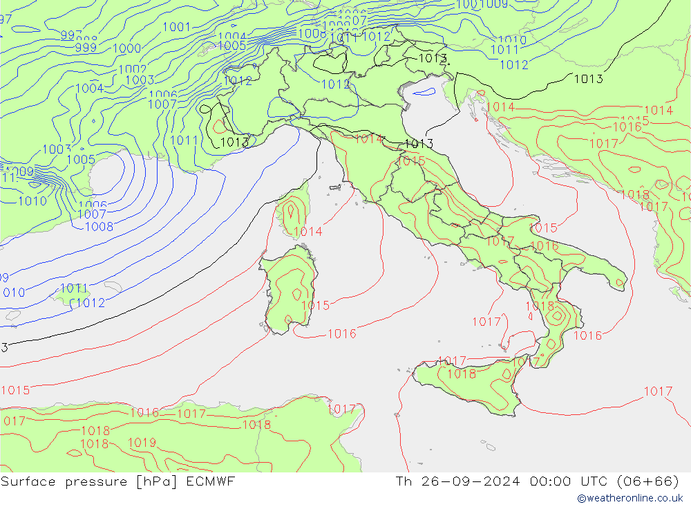      ECMWF  26.09.2024 00 UTC