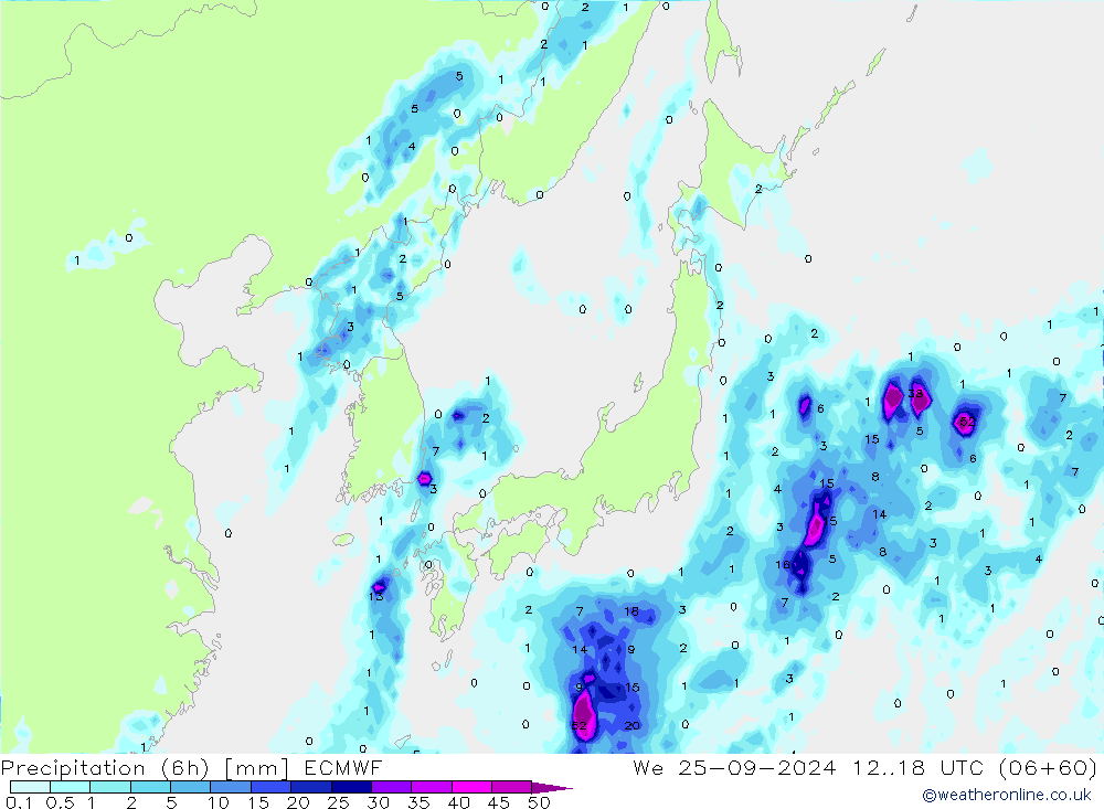  (6h) ECMWF  25.09.2024 18 UTC