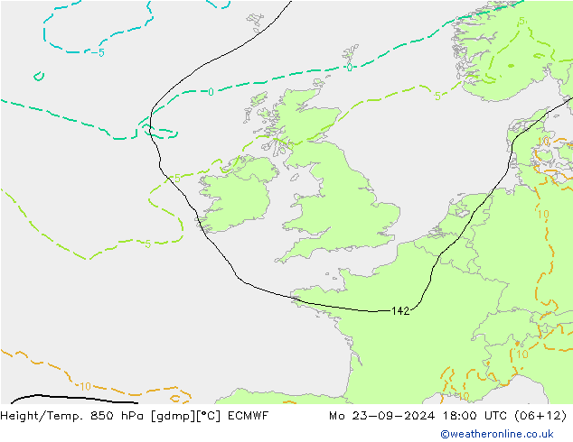 Z500/Rain (+SLP)/Z850 ECMWF lun 23.09.2024 18 UTC