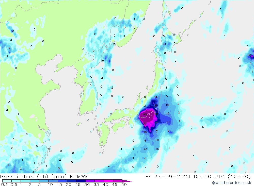  (6h) ECMWF  27.09.2024 06 UTC