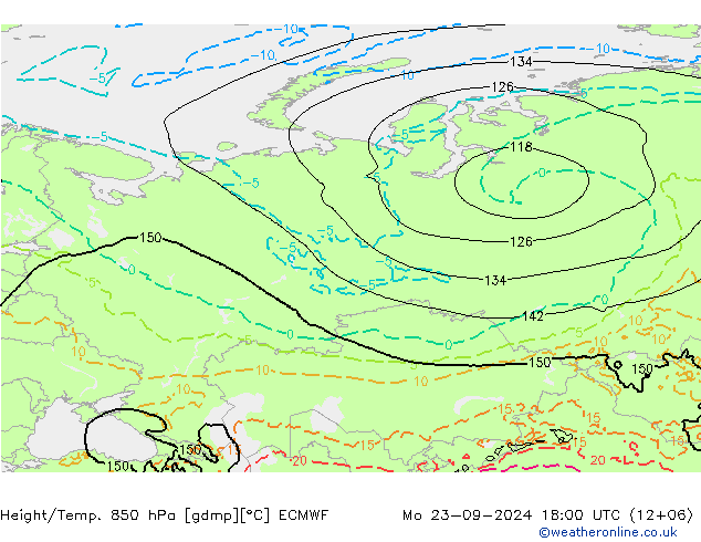 Z500/Regen(+SLP)/Z850 ECMWF ma 23.09.2024 18 UTC