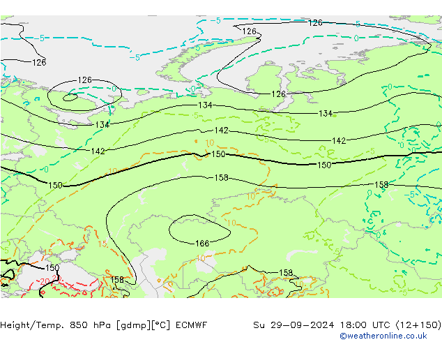 Z500/Rain (+SLP)/Z850 ECMWF nie. 29.09.2024 18 UTC