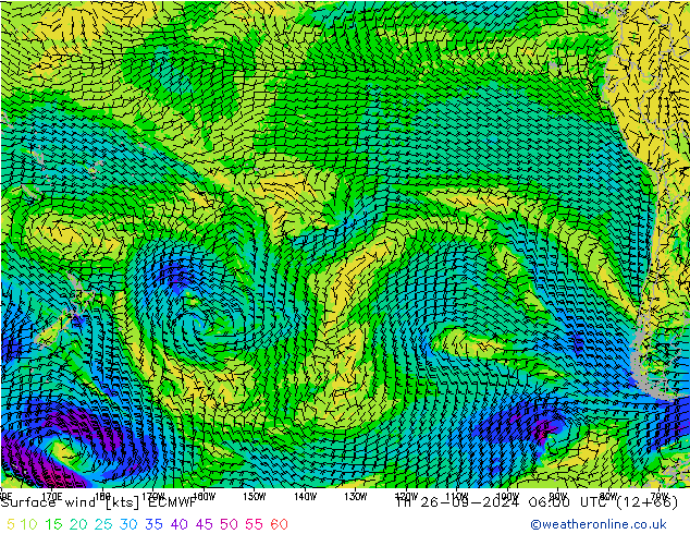  10 m ECMWF  26.09.2024 06 UTC