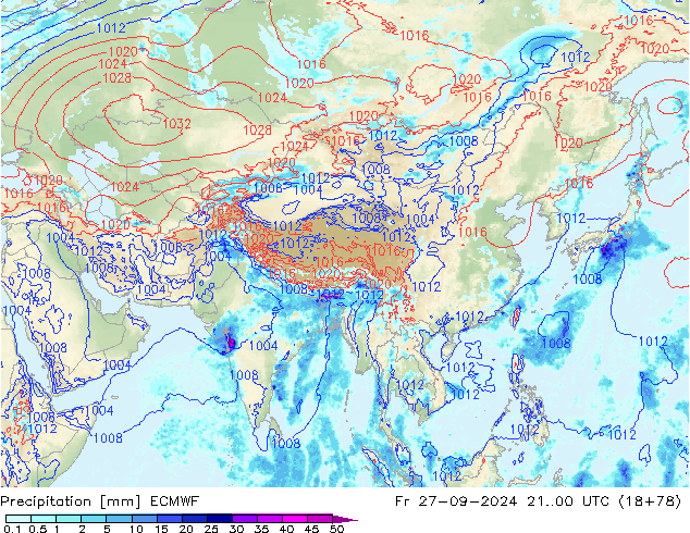  ECMWF  27.09.2024 00 UTC