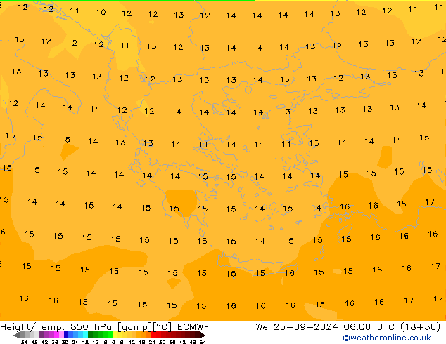 Z500/Rain (+SLP)/Z850 ECMWF We 25.09.2024 06 UTC