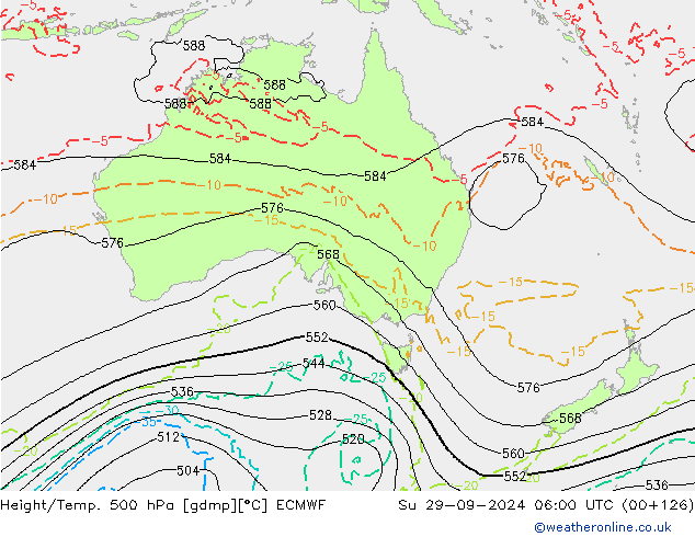 Z500/Rain (+SLP)/Z850 ECMWF nie. 29.09.2024 06 UTC