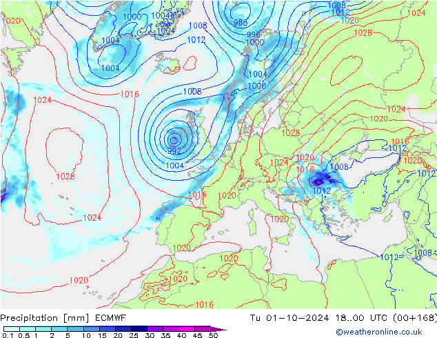  ECMWF  01.10.2024 00 UTC