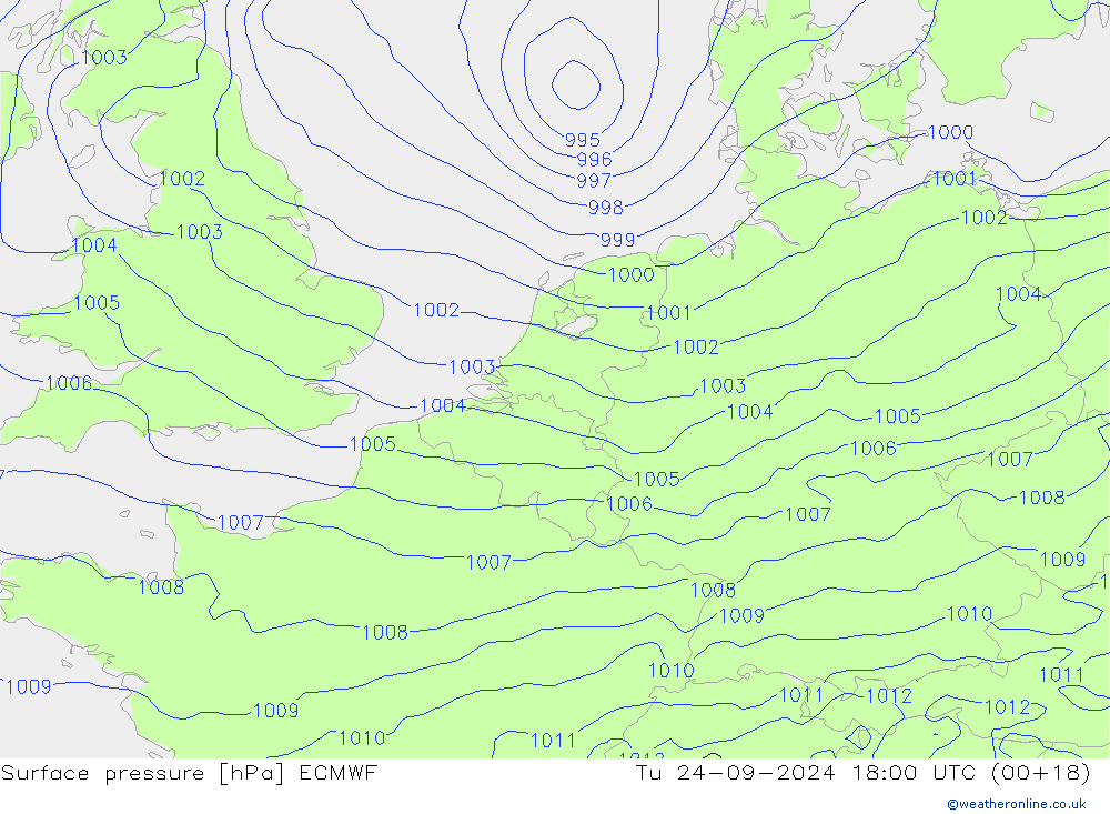      ECMWF  24.09.2024 18 UTC