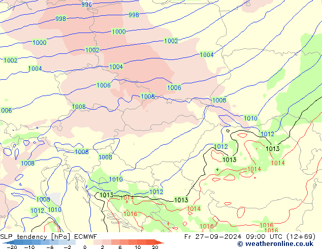   ECMWF  27.09.2024 09 UTC