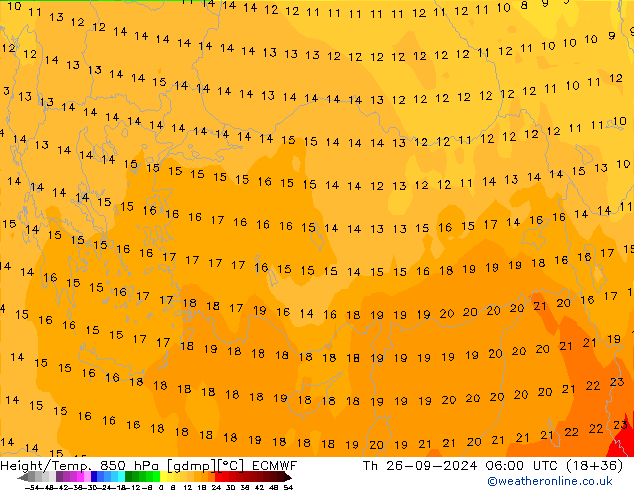 Z500/Rain (+SLP)/Z850 ECMWF Qui 26.09.2024 06 UTC