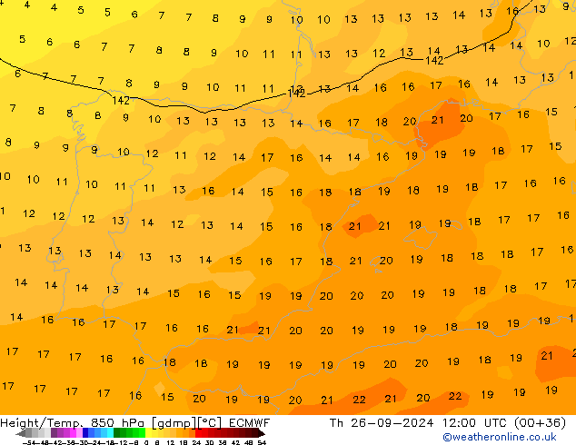 Z500/Regen(+SLP)/Z850 ECMWF do 26.09.2024 12 UTC