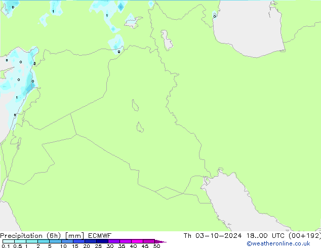 Z500/Rain (+SLP)/Z850 ECMWF jue 03.10.2024 00 UTC