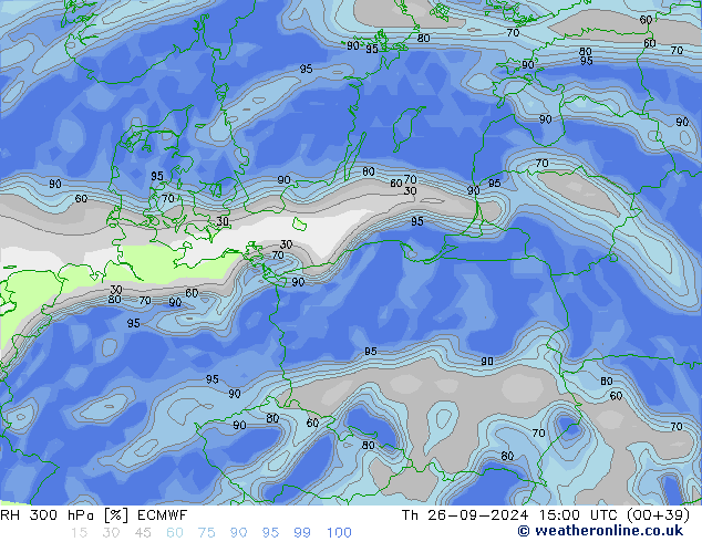 300 hPa Nispi Nem ECMWF Per 26.09.2024 15 UTC