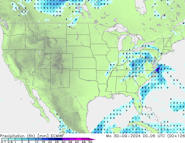 Z500/Rain (+SLP)/Z850 ECMWF Seg 30.09.2024 06 UTC