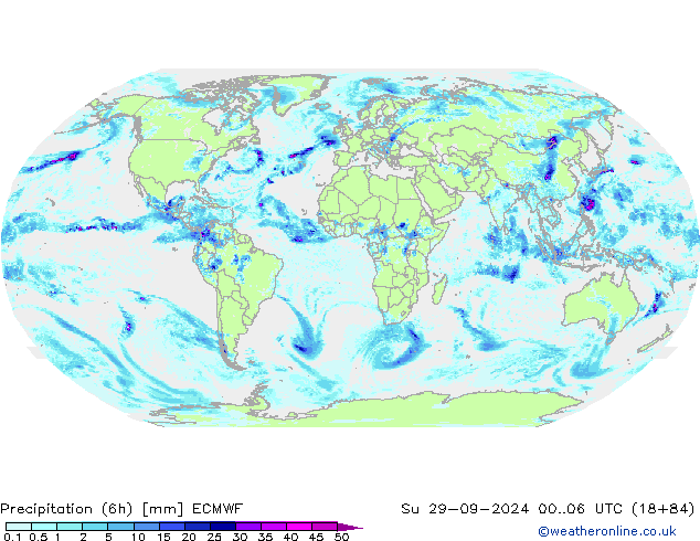 Z500/Rain (+SLP)/Z850 ECMWF dom 29.09.2024 06 UTC